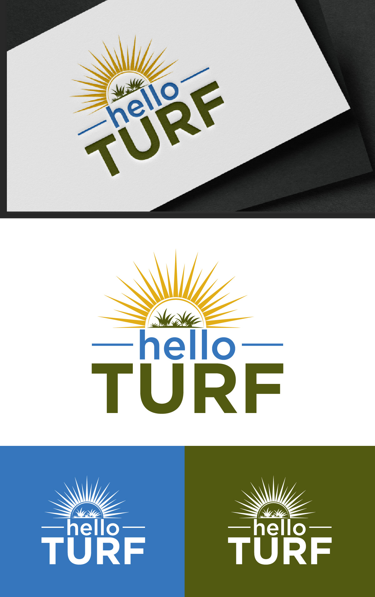 Logo Design by Loknath for hello TURF | Design #33181047