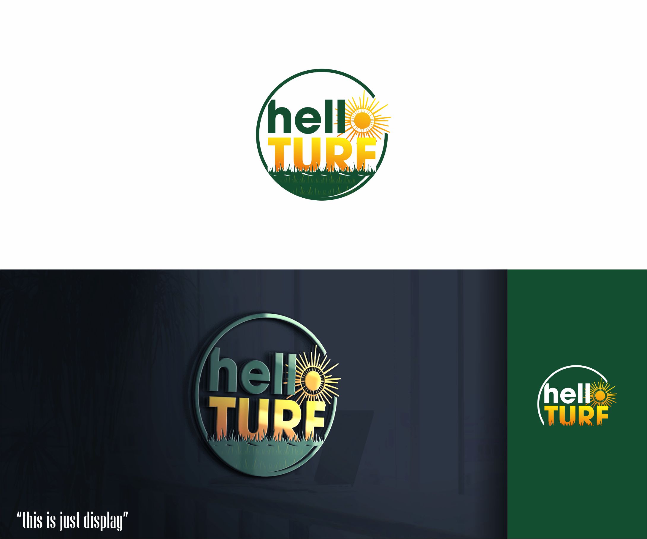 Diseño de Logo por alkaline para hello TURF | Diseño #33178446