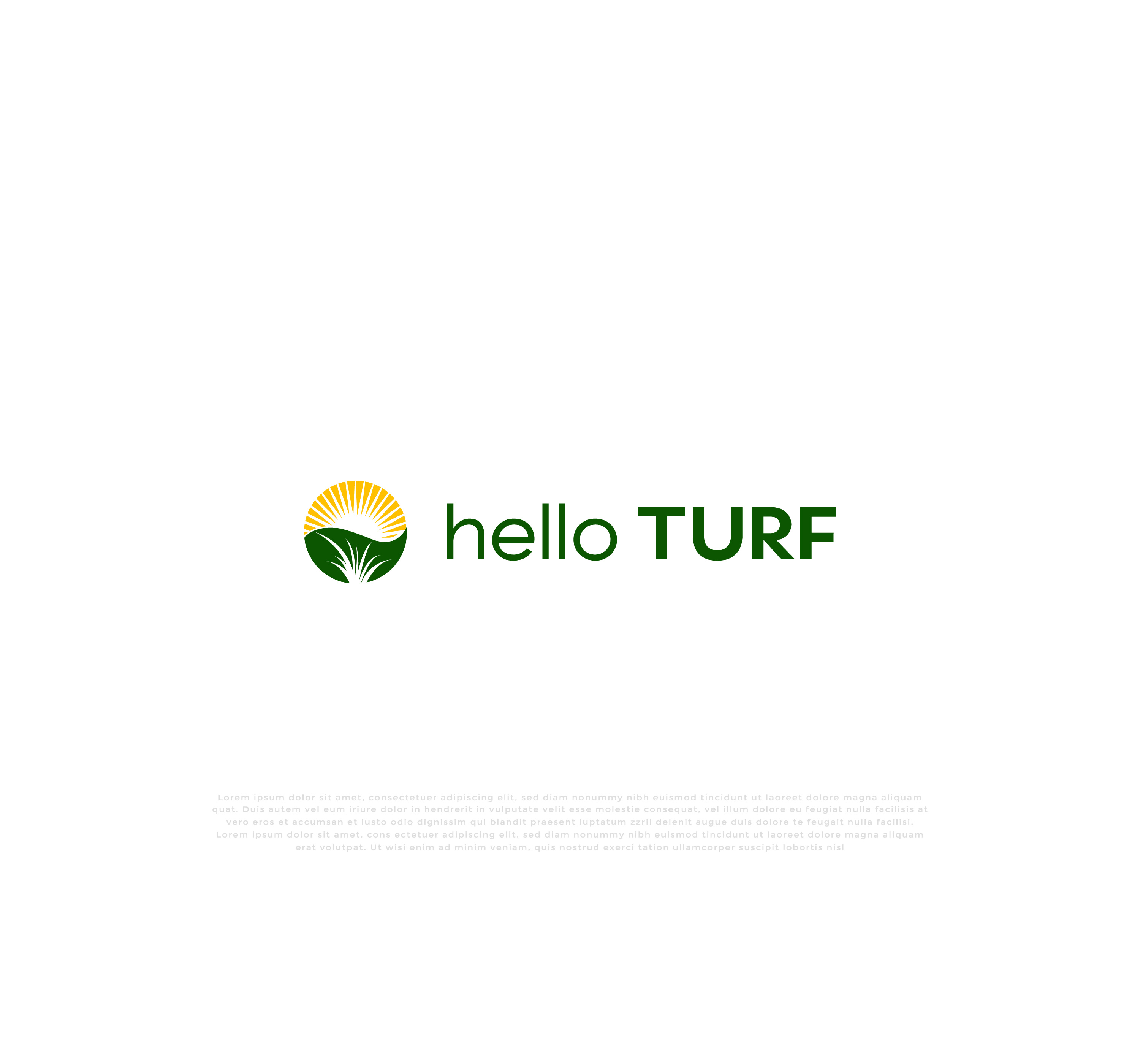 Logo Design by mehedi.h for hello TURF | Design #33198176