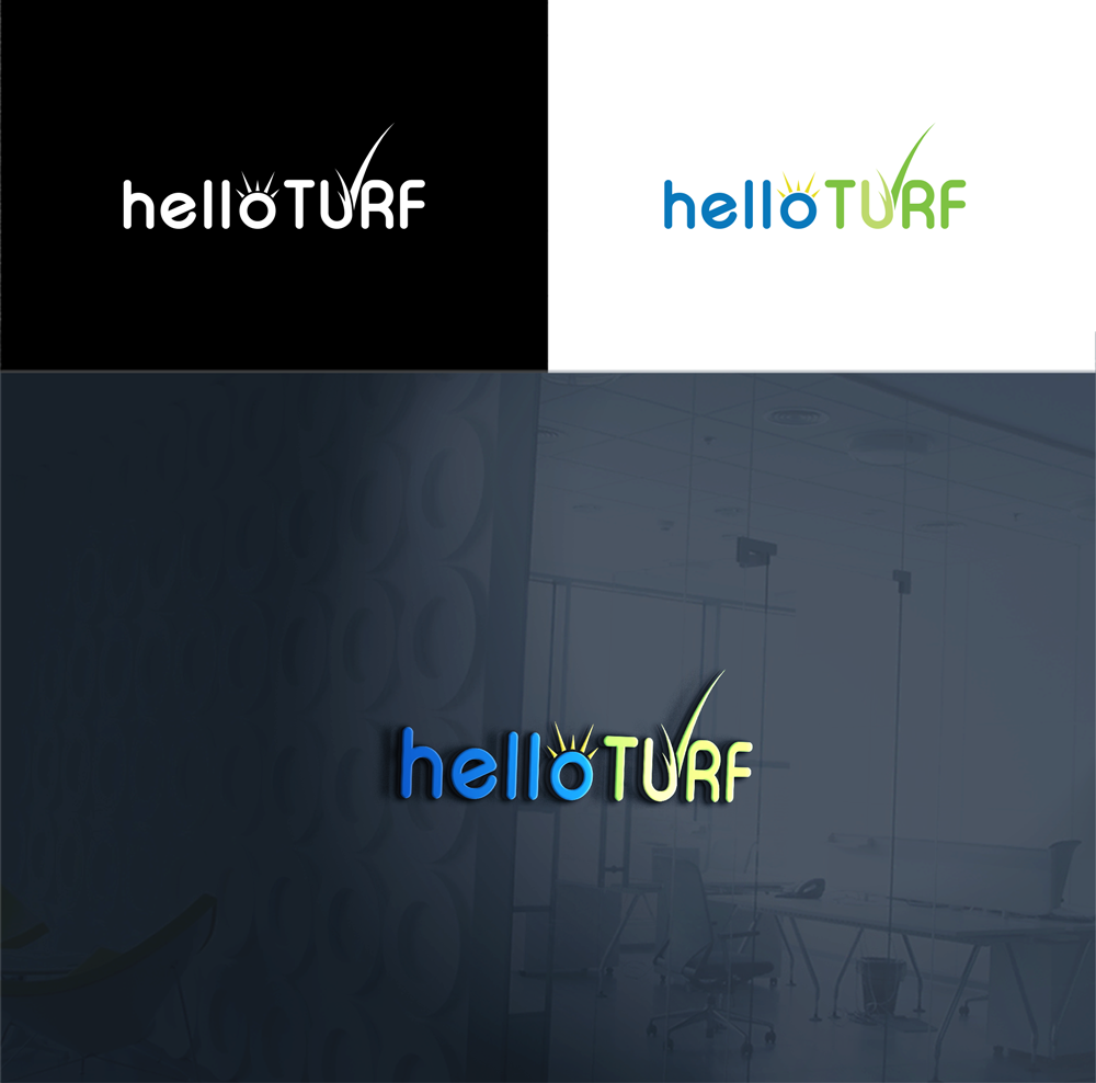 Logo Design by RA-bica for hello TURF | Design #33189600