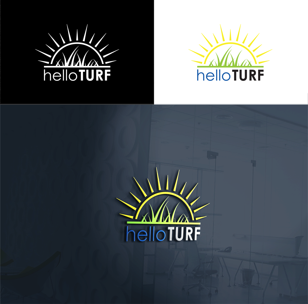 Logo Design by RA-bica for hello TURF | Design #33189601
