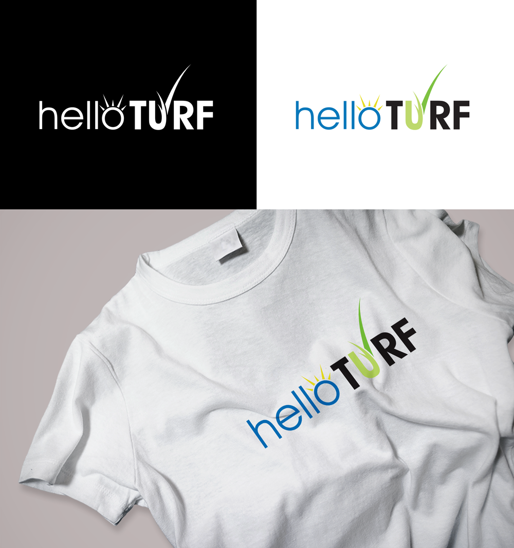 Logo Design by RA-bica for hello TURF | Design #33203814