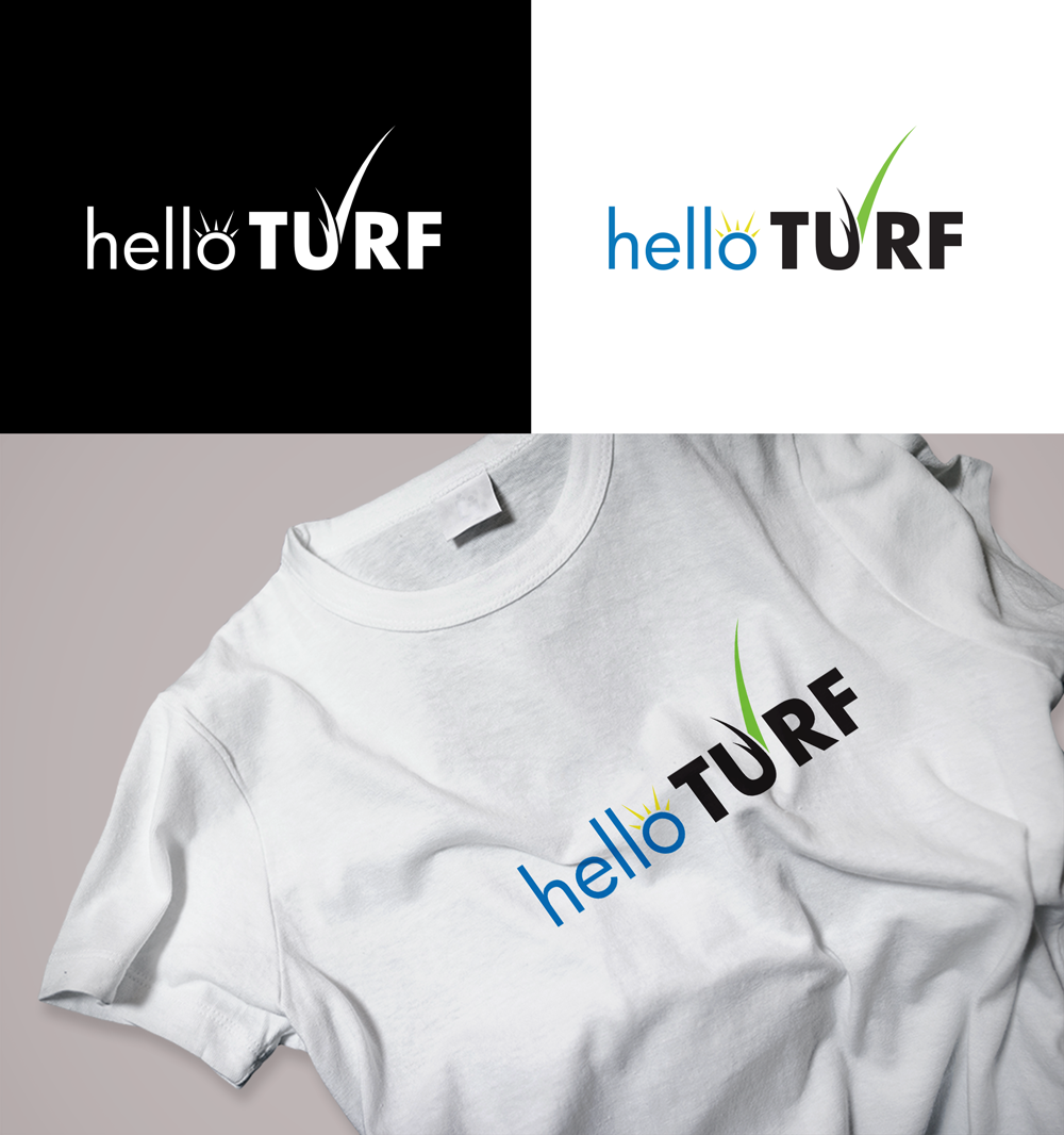 Logo Design by RA-bica for hello TURF | Design #33203942
