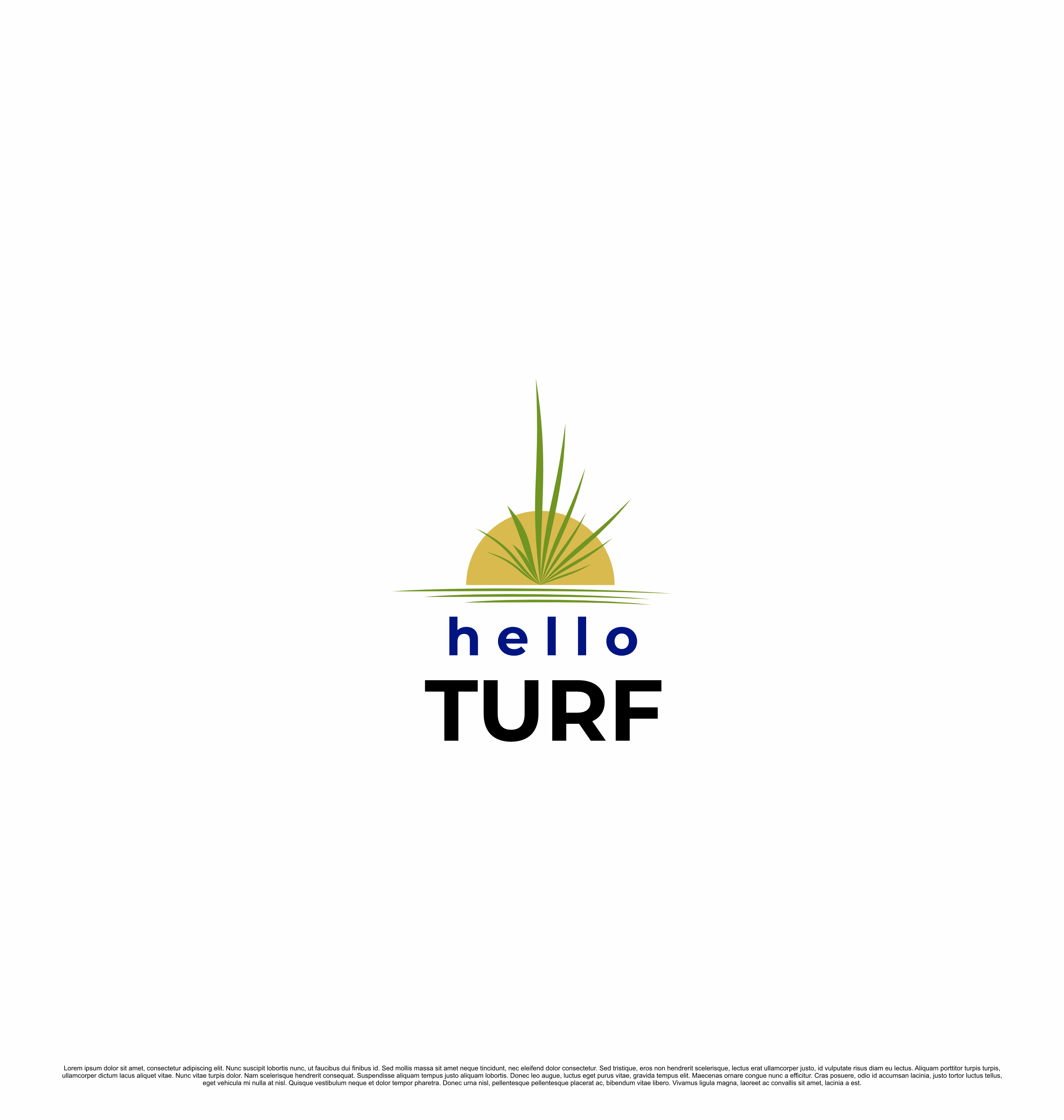 Logo Design by saesean for hello TURF | Design #33191236