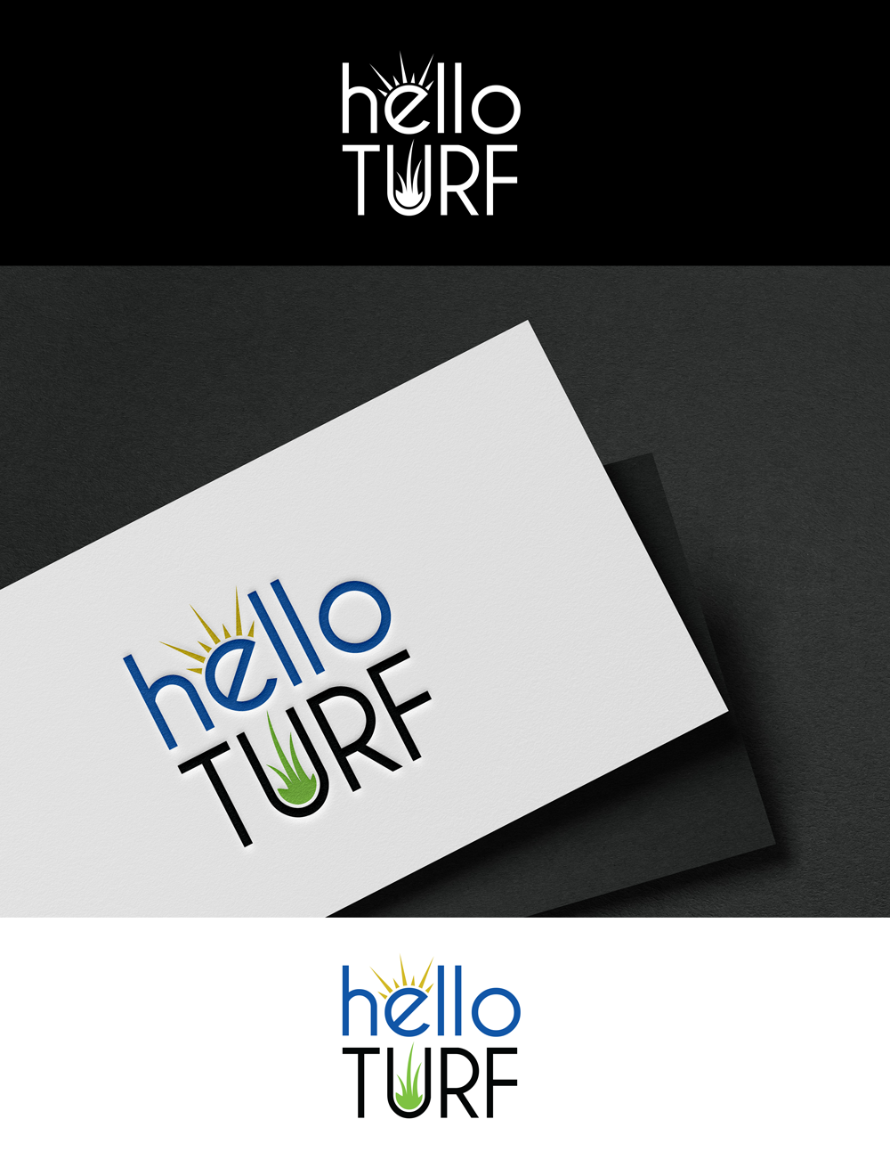 Logo Design by Endyy  for hello TURF | Design #33176423
