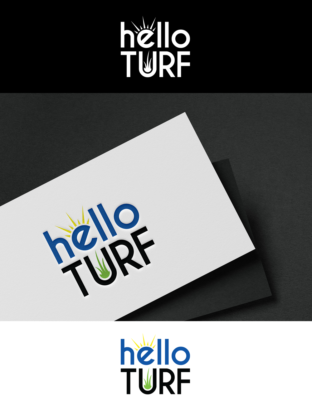 Logo Design by Endyy  for hello TURF | Design #33181810