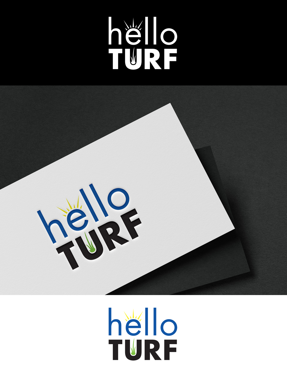 Logo Design by Endyy  for hello TURF | Design #33181813