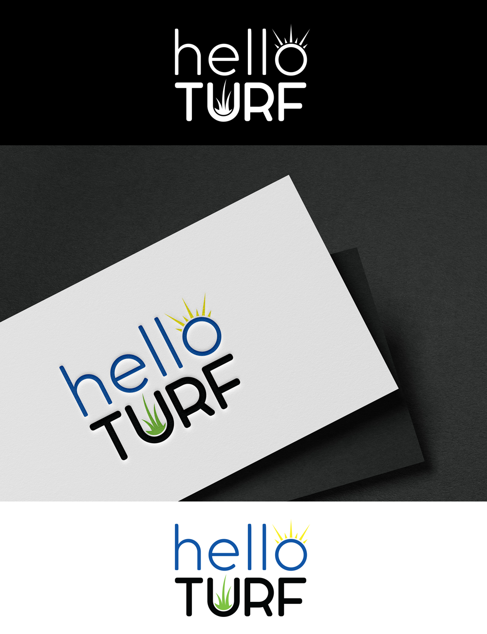 Logo Design by Endyy  for hello TURF | Design #33181819