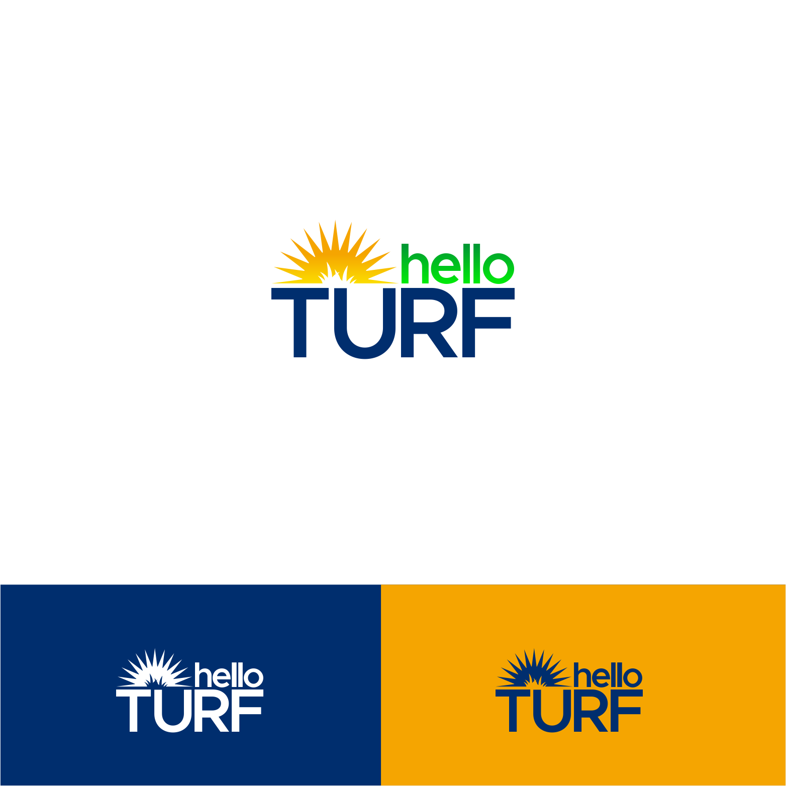 Logo Design by Arham Hidayat for hello TURF | Design #33194897
