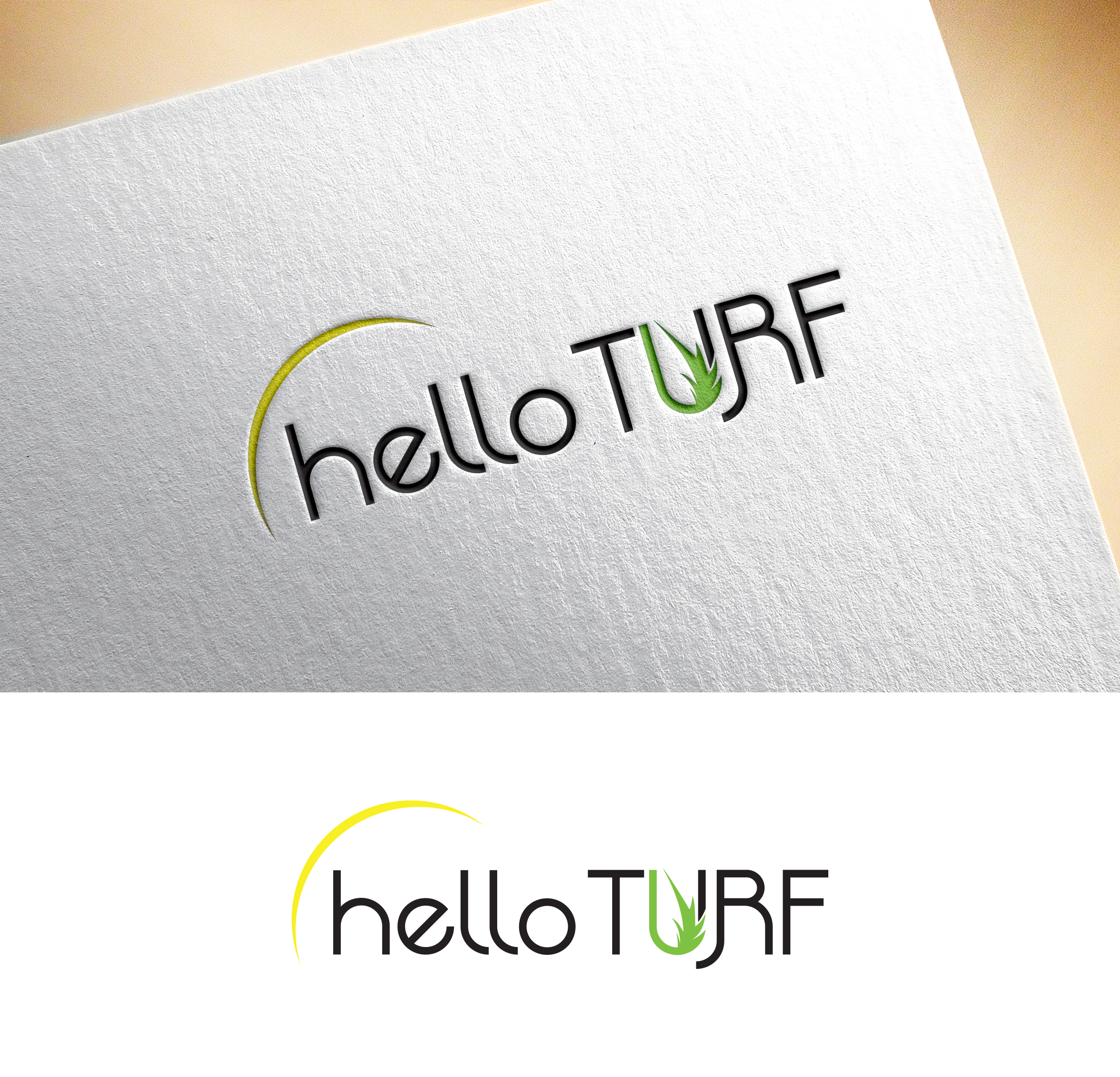 Diseño de Logo por Impressive Solutions para hello TURF | Diseño #33179021