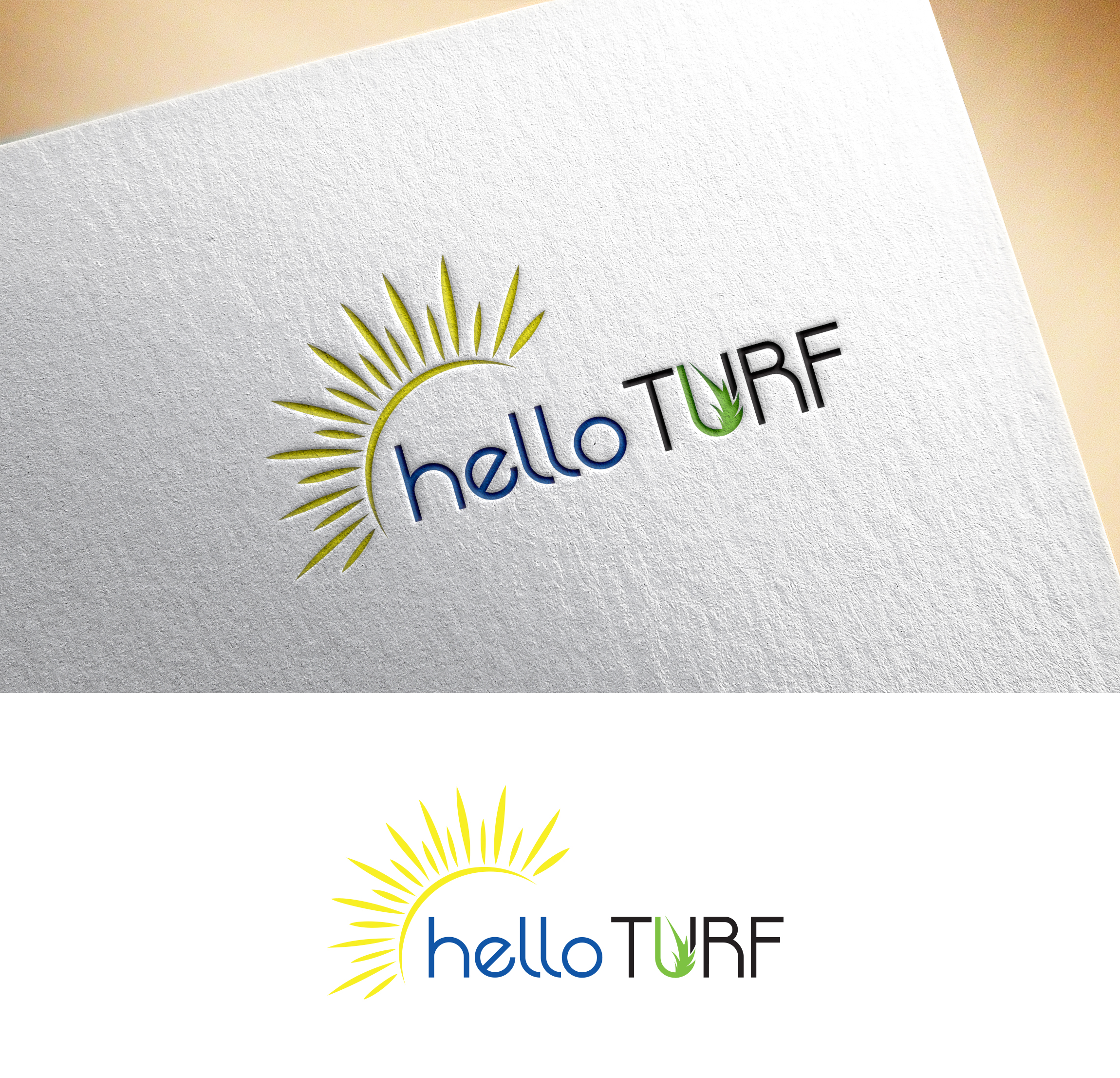 Diseño de Logo por Impressive Solutions para hello TURF | Diseño #33189354