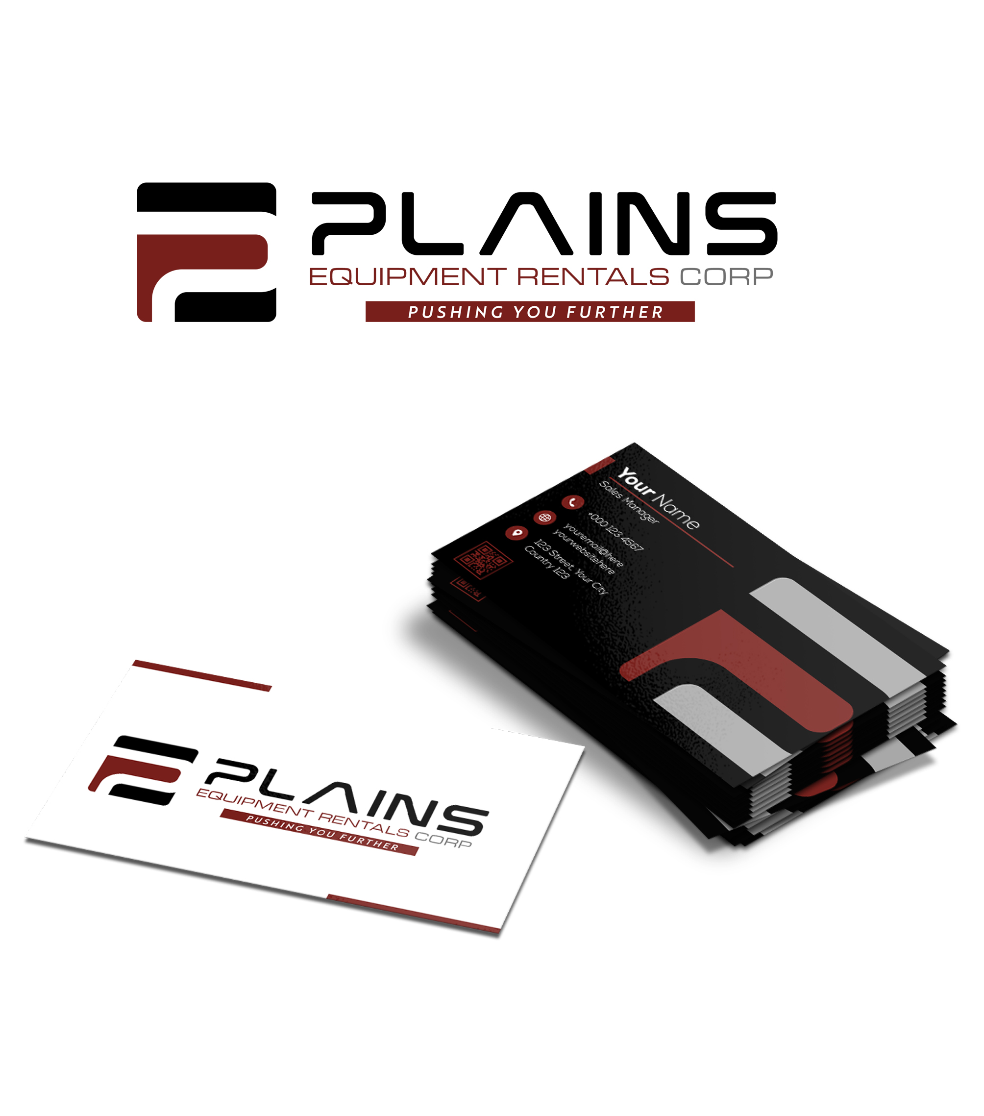 Logo Design by Jelena B for Plains Equipment Rentals Corp | Design #33176885