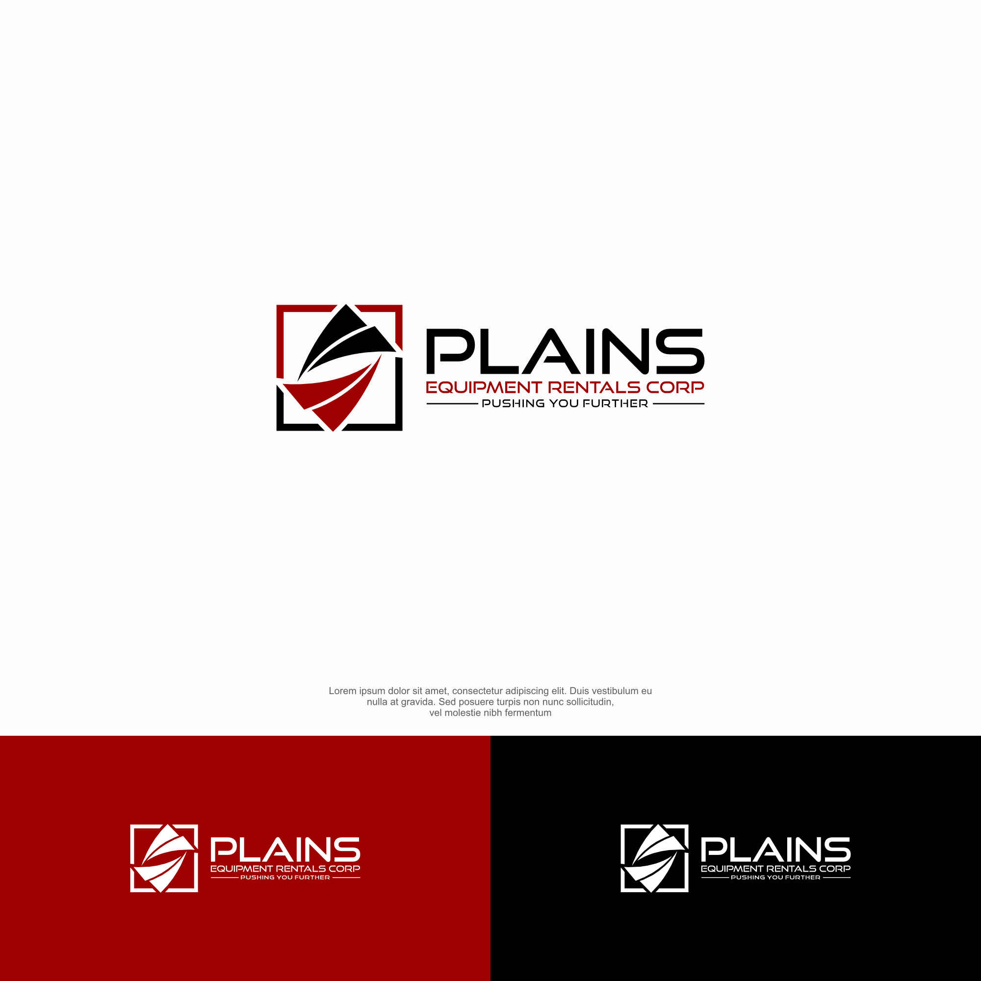 Logo Design by Kenshin777 for Plains Equipment Rentals Corp | Design #33177091