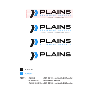 Logo Design by circledsg for Plains Equipment Rentals Corp | Design: #33259607