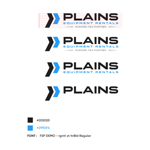 Logo Design by circledsg for Plains Equipment Rentals Corp | Design: #33263219
