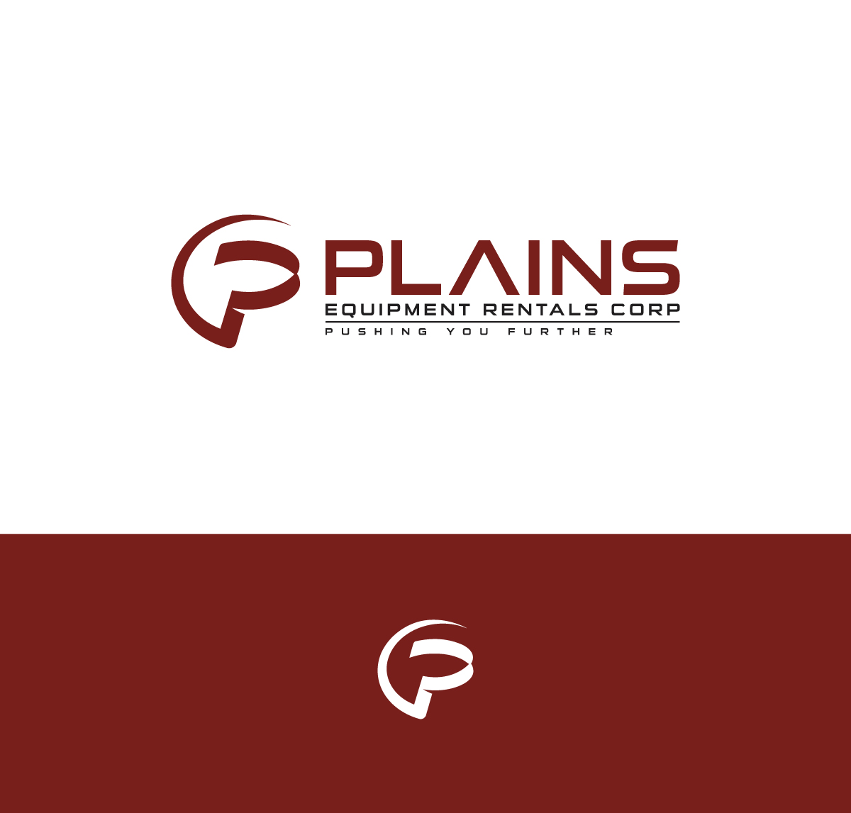 Logo Design by apik. for Plains Equipment Rentals Corp | Design #33181759