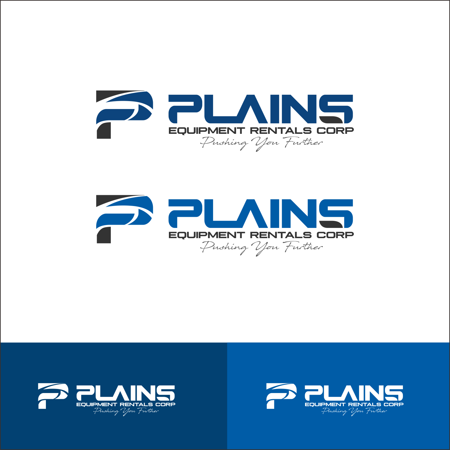 Logo Design by Arham Hidayat for Plains Equipment Rentals Corp | Design #33208282