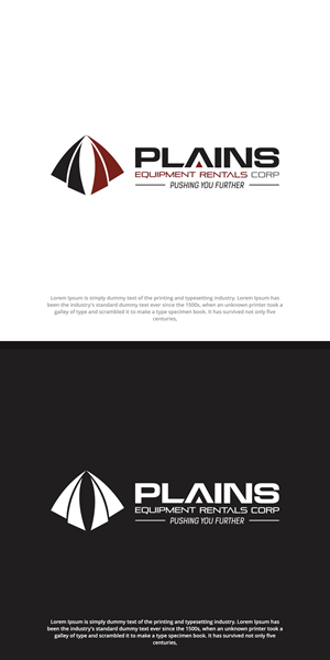 Logo Design by Liyana for Plains Equipment Rentals Corp | Design: #33196487