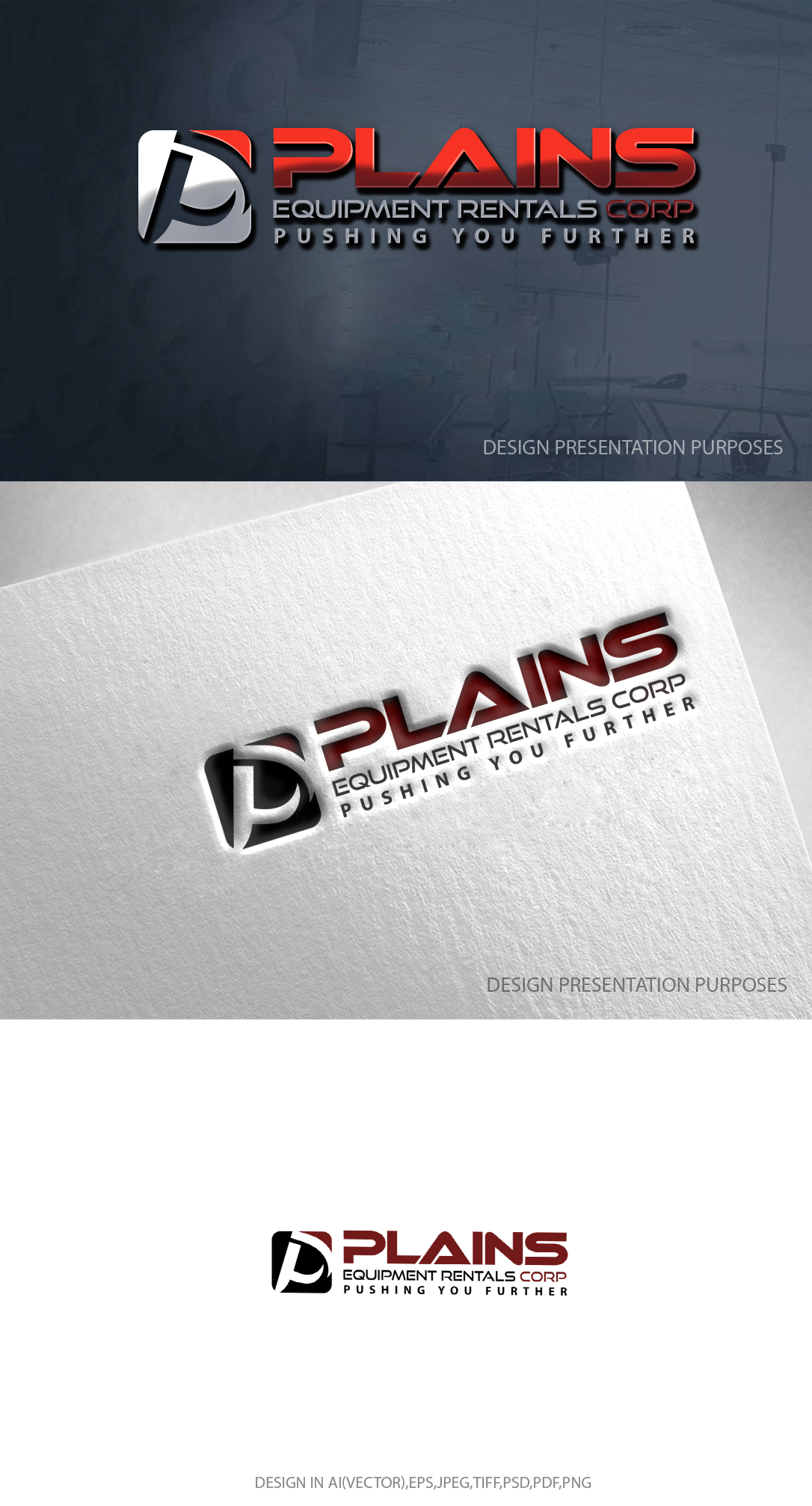 Logo Design by zebronicgraphic for Plains Equipment Rentals Corp | Design #33179130