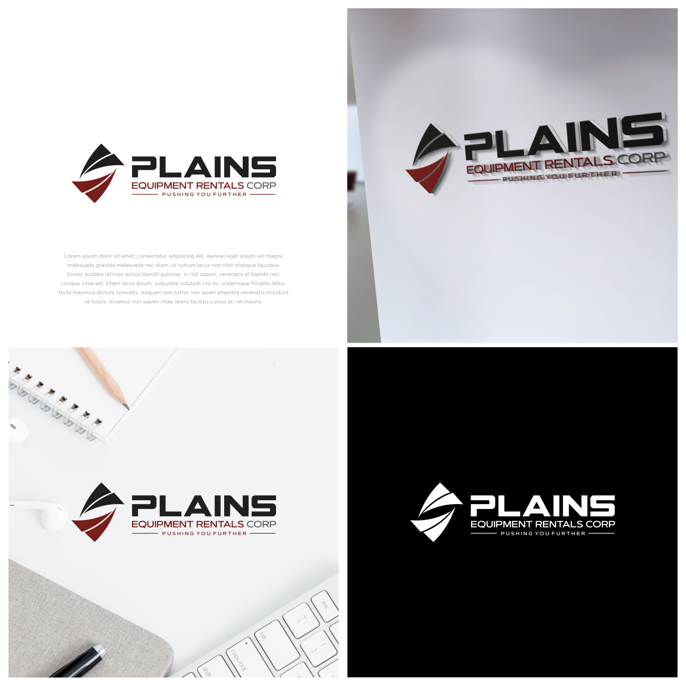 Logo Design by shiroRo for Plains Equipment Rentals Corp | Design #33193333