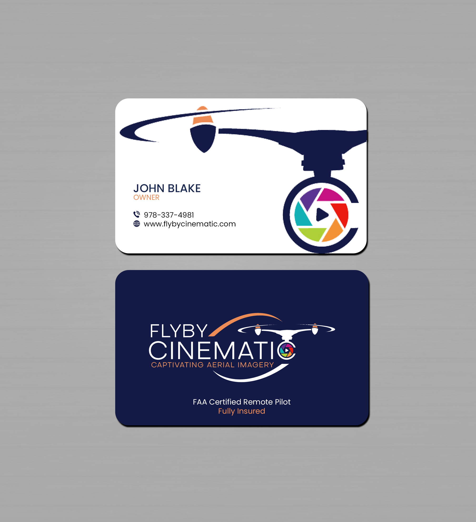 Visitenkarten-Design von Creations Box 2015 für Authorio Digital | Design #33179688