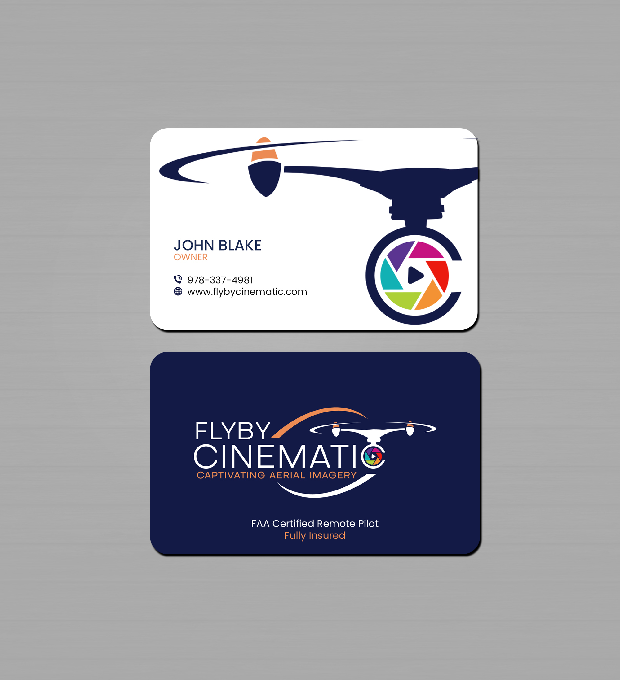 Visitenkarten-Design von Creations Box 2015 für Authorio Digital | Design #33205406