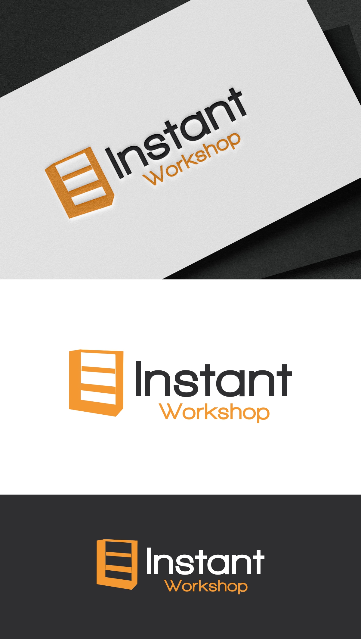 Serious, Modern Logo Design for Instant Workshop by Loknath | Design ...