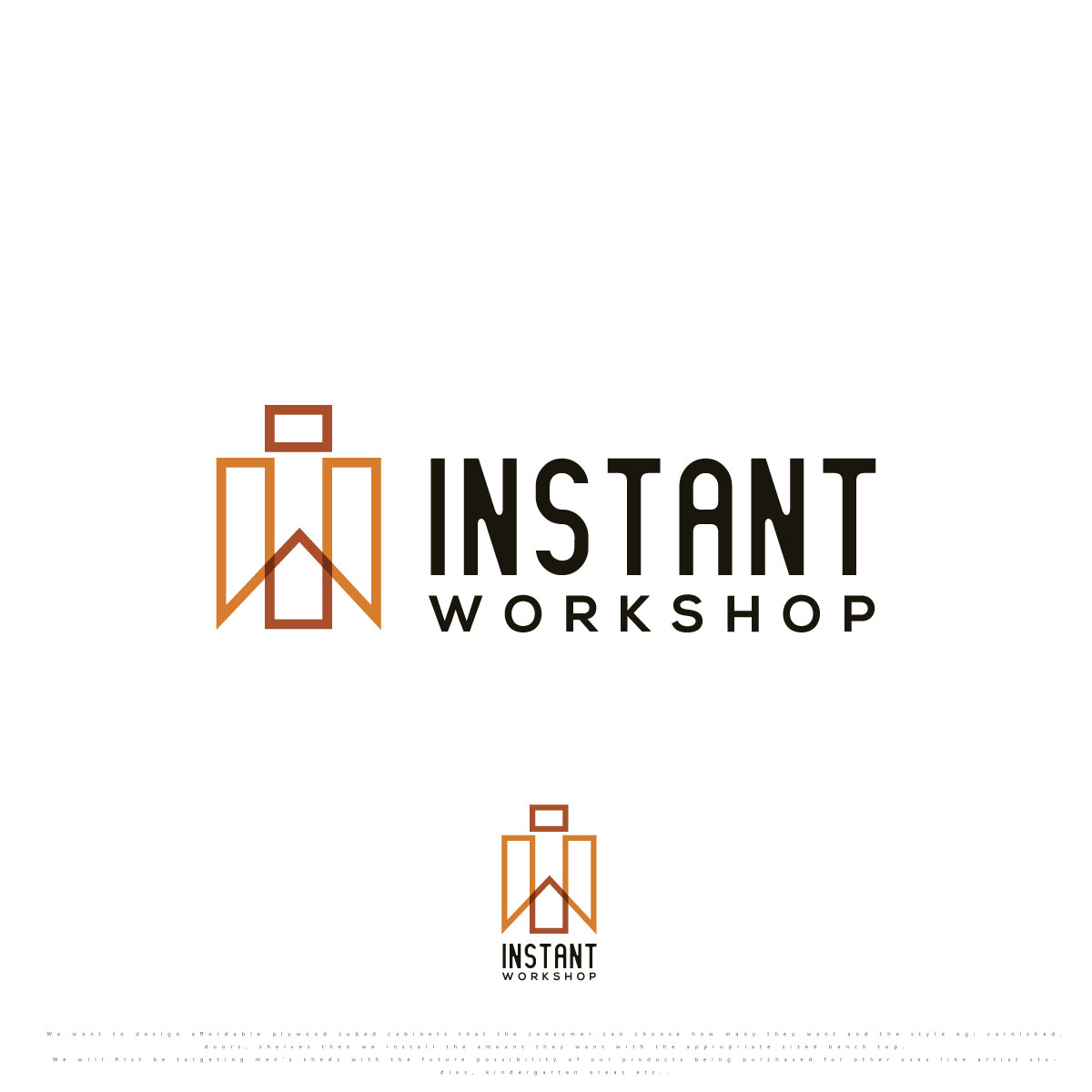 Serious, Modern Logo Design for Instant Workshop by DesignFriday ...