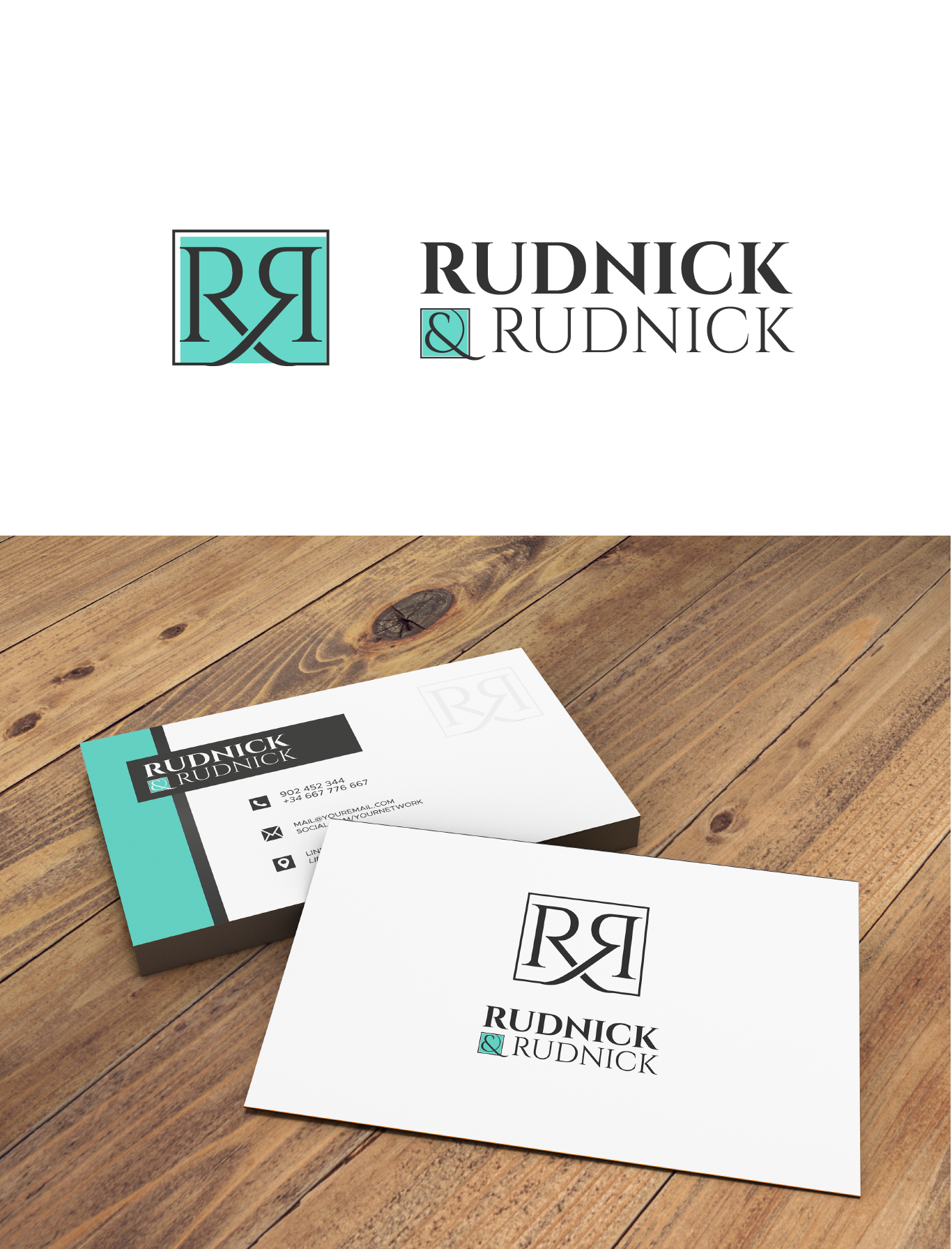 Logo Design by graphicawy for Rudnick and Rudnick, LLC | Design #33187151