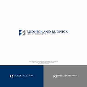 Logo Design by Kenshin777 for Rudnick and Rudnick, LLC | Design: #33187377