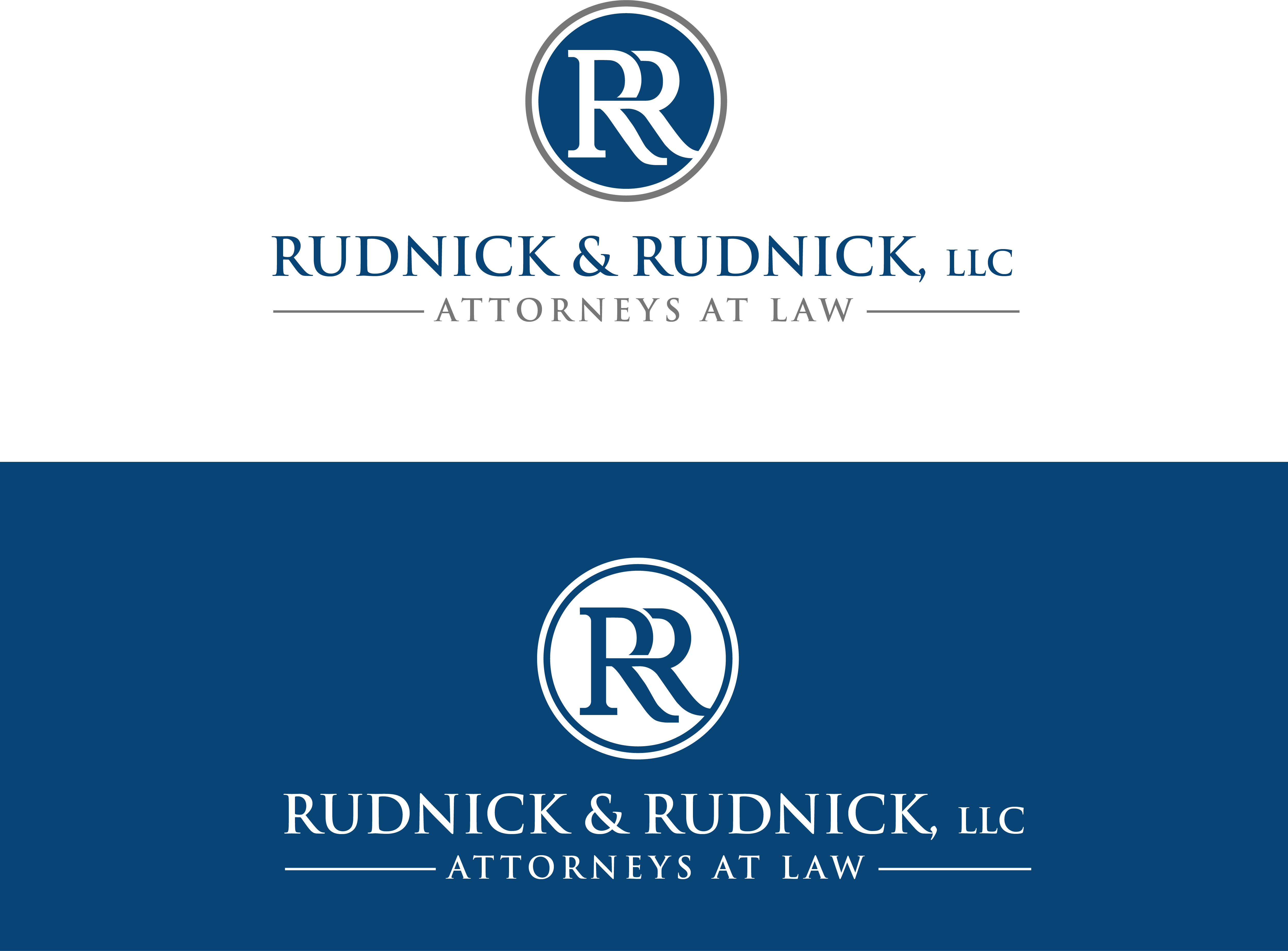 Diseño de Logo por Innovative Graphix para Rudnick and Rudnick, LLC | Diseño #33183069