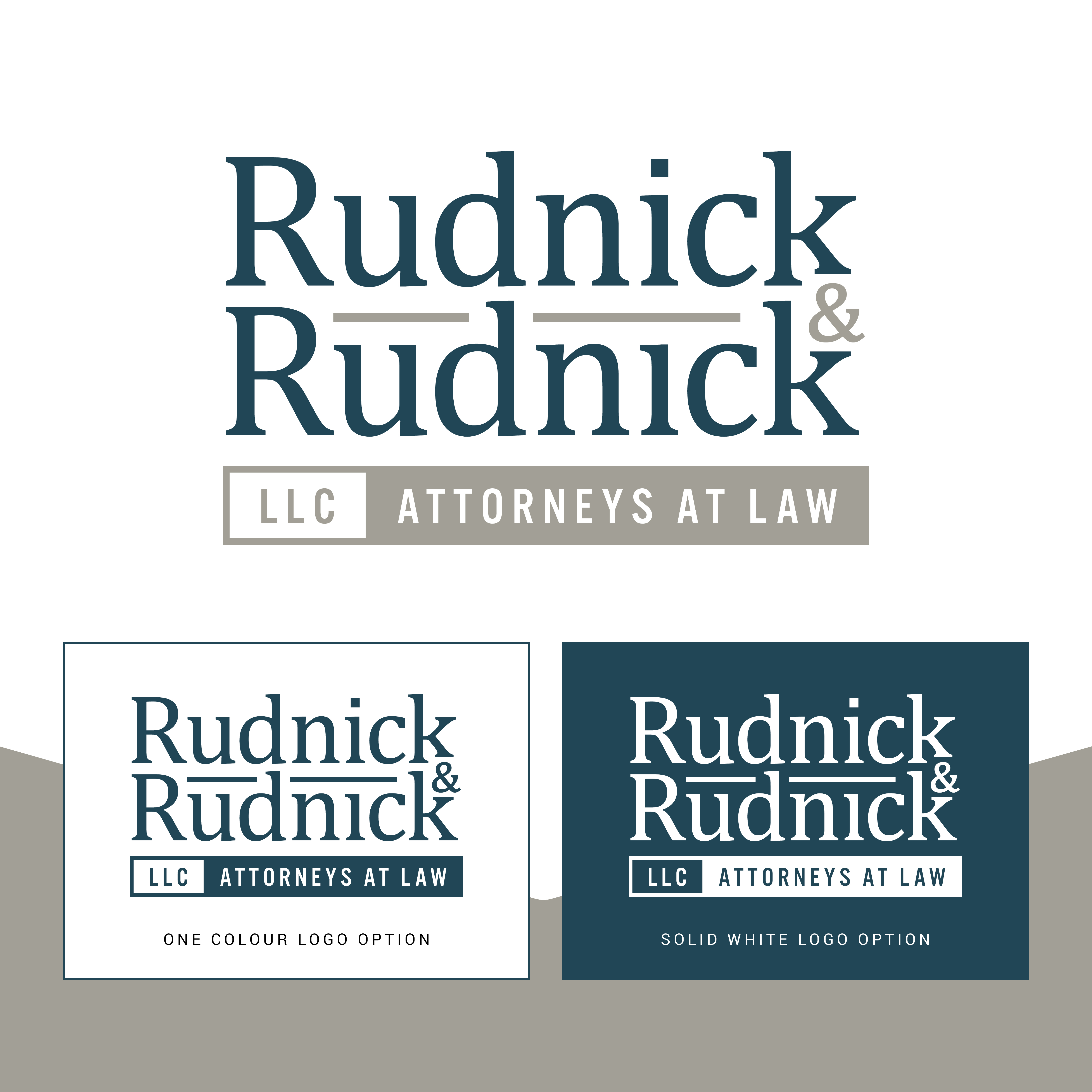 Logo Design by Designfreake for Rudnick and Rudnick, LLC | Design #33188149