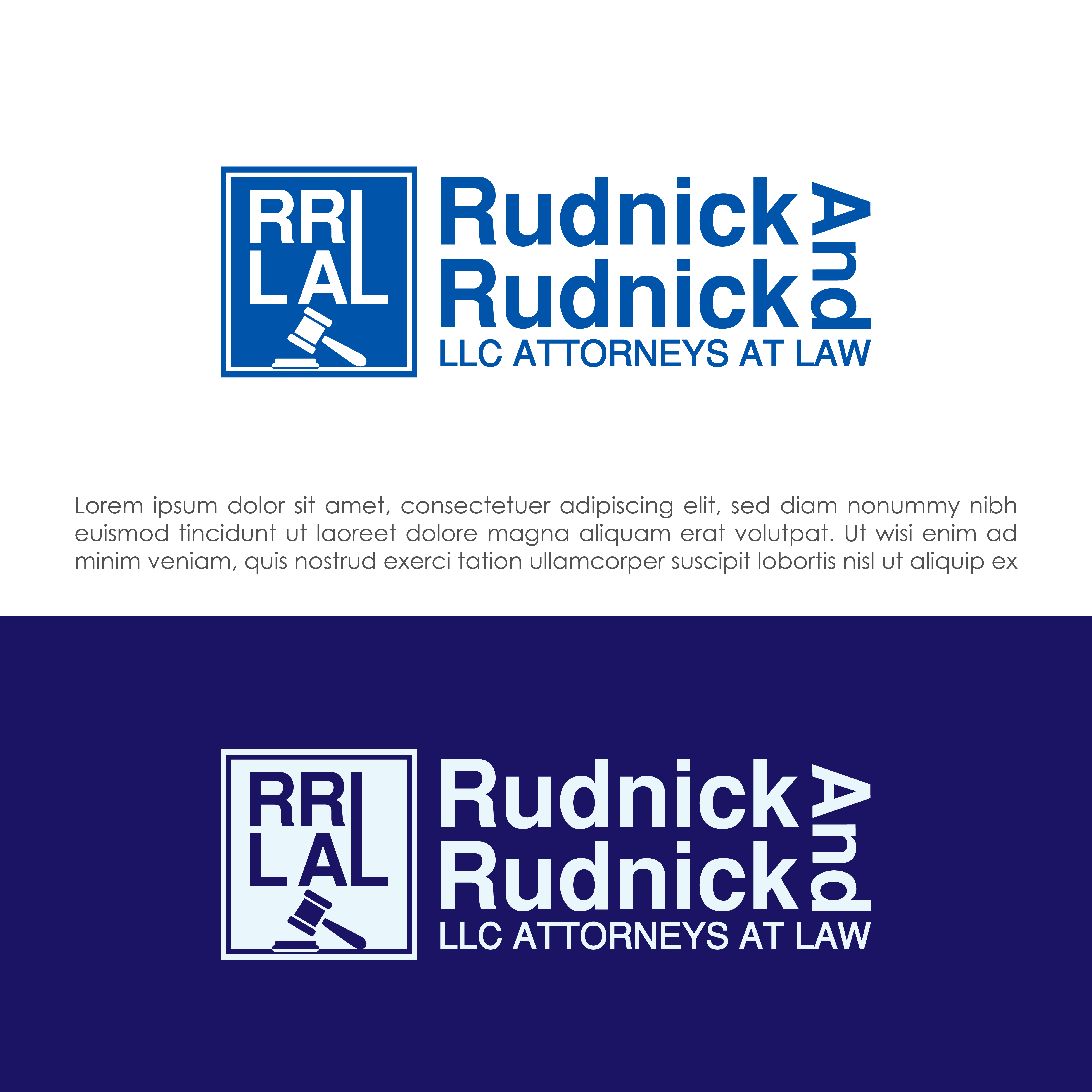 Logo Design by Fine Arts 31 for Rudnick and Rudnick, LLC | Design #33203646