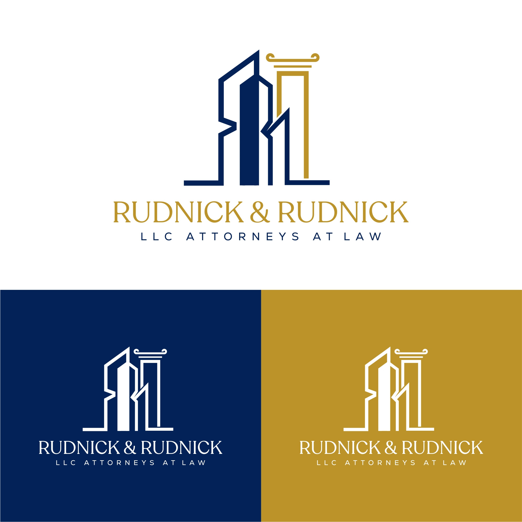 Logo Design by debdesign for Rudnick and Rudnick, LLC | Design #33199091