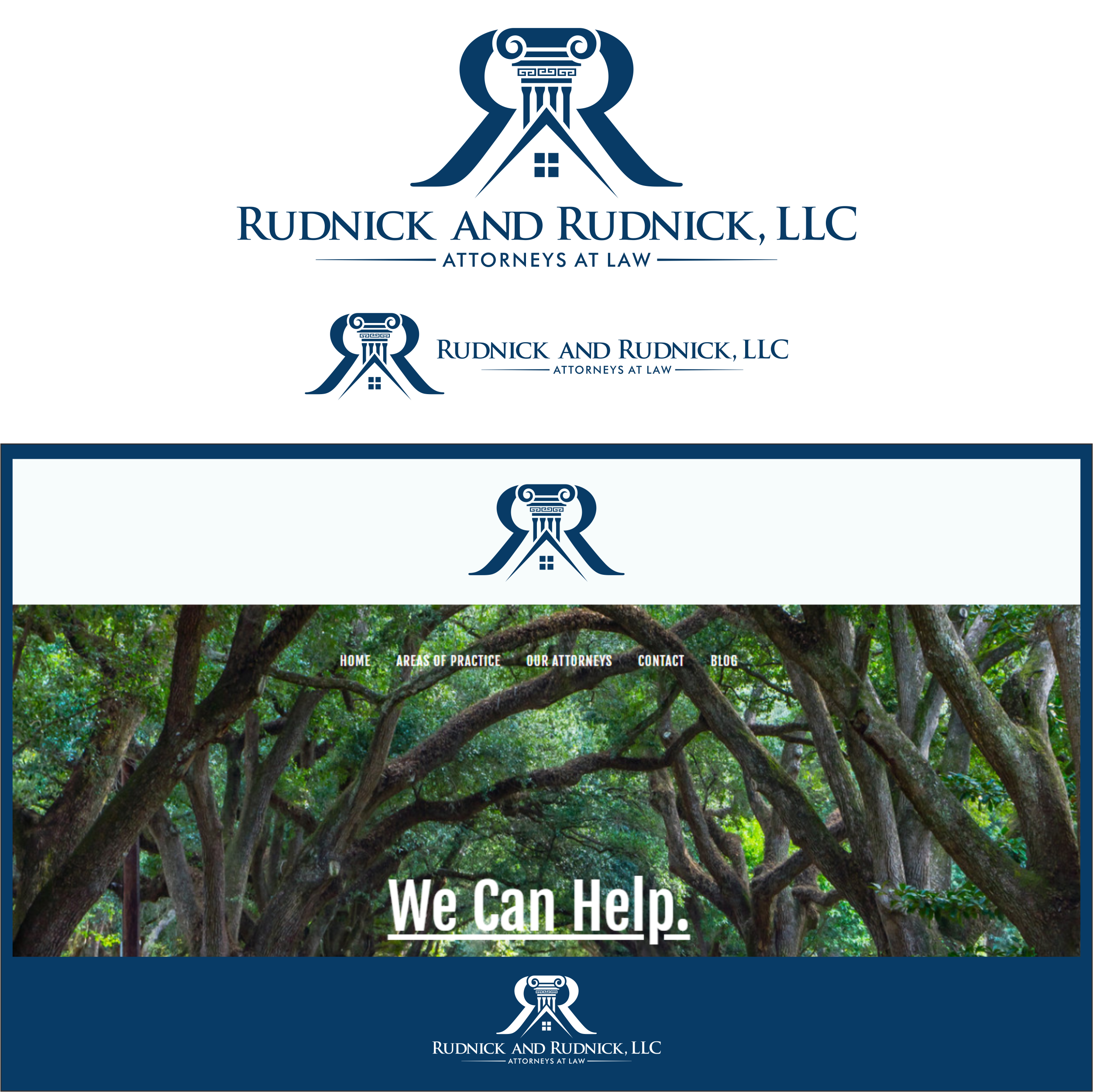 Logo Design by luckdesign for Rudnick and Rudnick, LLC | Design #33187906