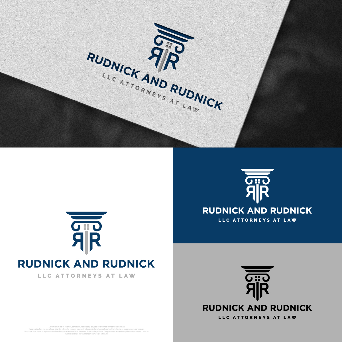 Logo Design by DesignLima for Rudnick and Rudnick, LLC | Design #33199453