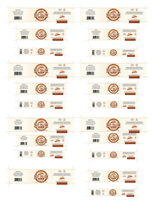 Beef Tallow Balm Jar Label Design