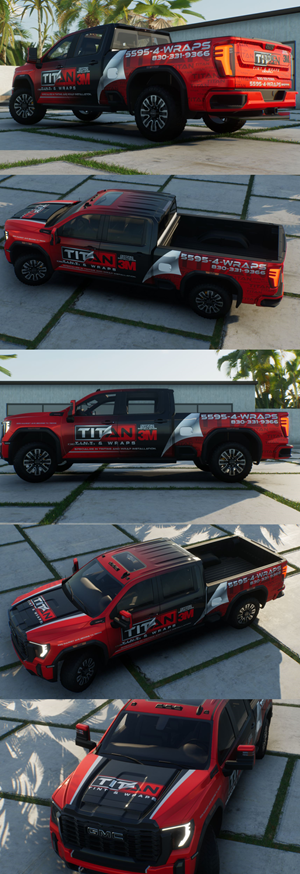 Diseño de Rotulación de Vehículo por VEDG para Titan Tint and Wraps Inc | Diseño: #33192760