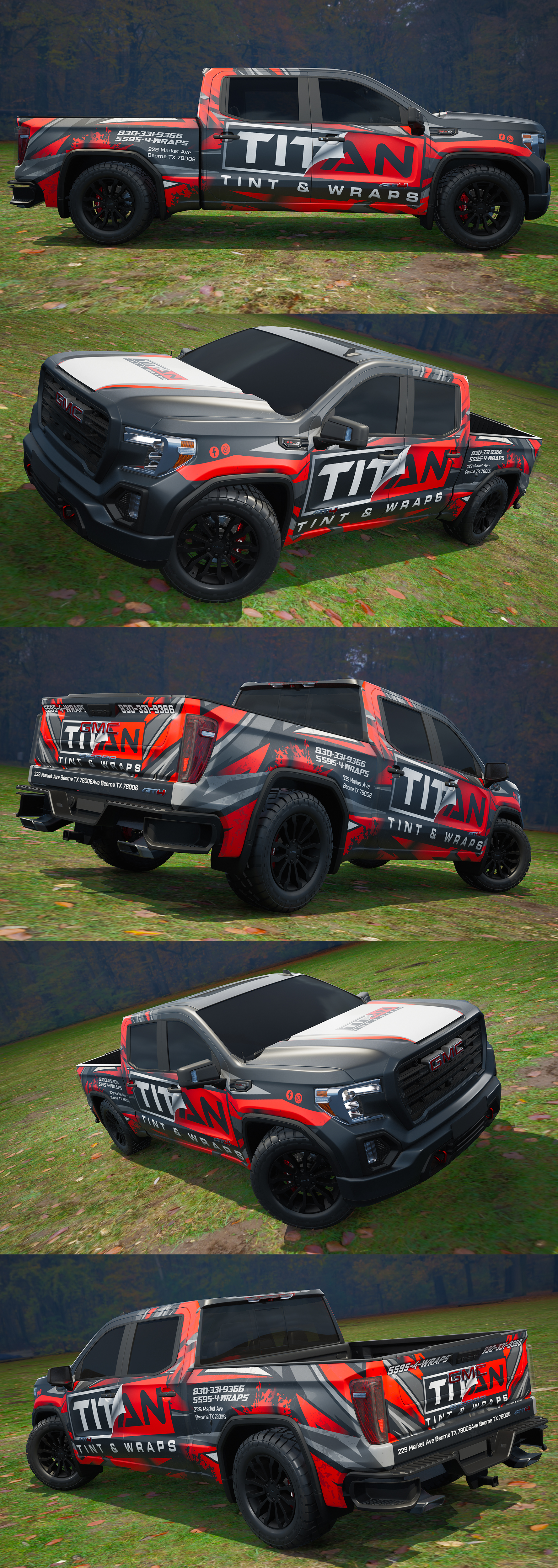 Design de Covering de Véhicule par Panji A. pour Titan Tint and Wraps Inc | Design #33190921