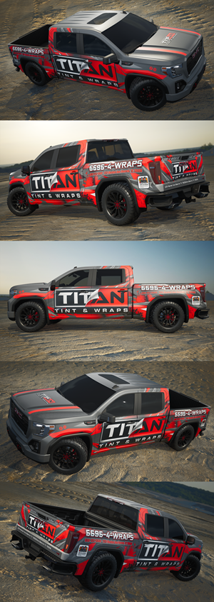 Car Wrap-Design von Panji A. für Titan Tint and Wraps Inc | Design: #33201354