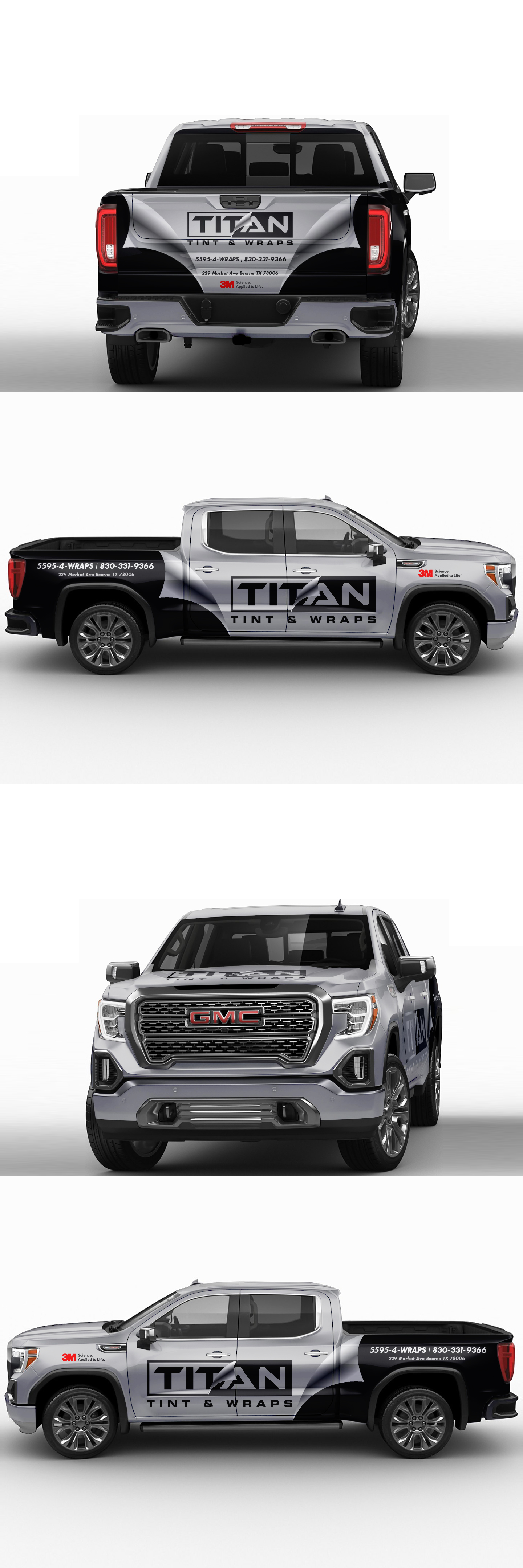 Car Wrap Design by ANGGI MAULANA PRAKOSO for Titan Tint and Wraps Inc | Design #33190879