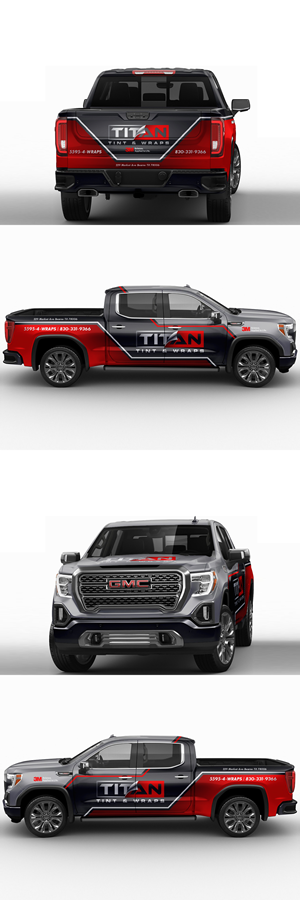 Diseño de Rotulación de Vehículo por ANGGI MAULANA PRAKOSO para Titan Tint and Wraps Inc | Diseño: #33190884