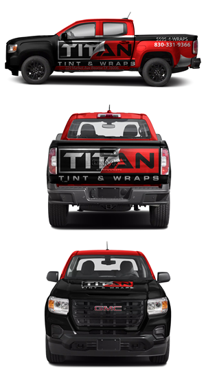 Diseño de Rotulación de Vehículo por Martin Prihatna para Titan Tint and Wraps Inc | Diseño #33193867