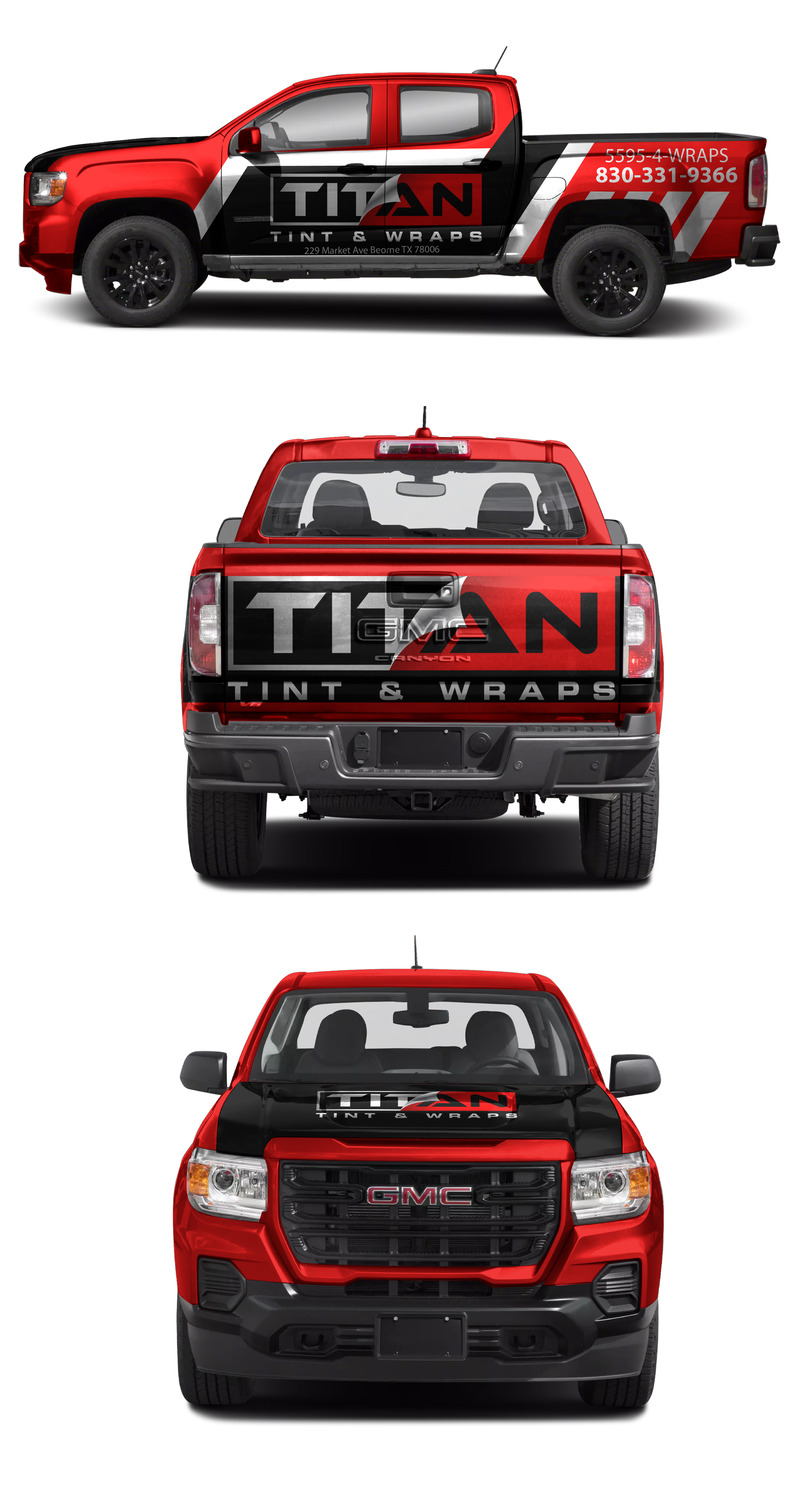 Diseño de Rotulación de Vehículo por Martin Prihatna para Titan Tint and Wraps Inc | Diseño #33194754