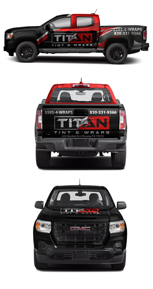 Diseño de Rotulación de Vehículo por Martin Prihatna para Titan Tint and Wraps Inc | Diseño: #33194891