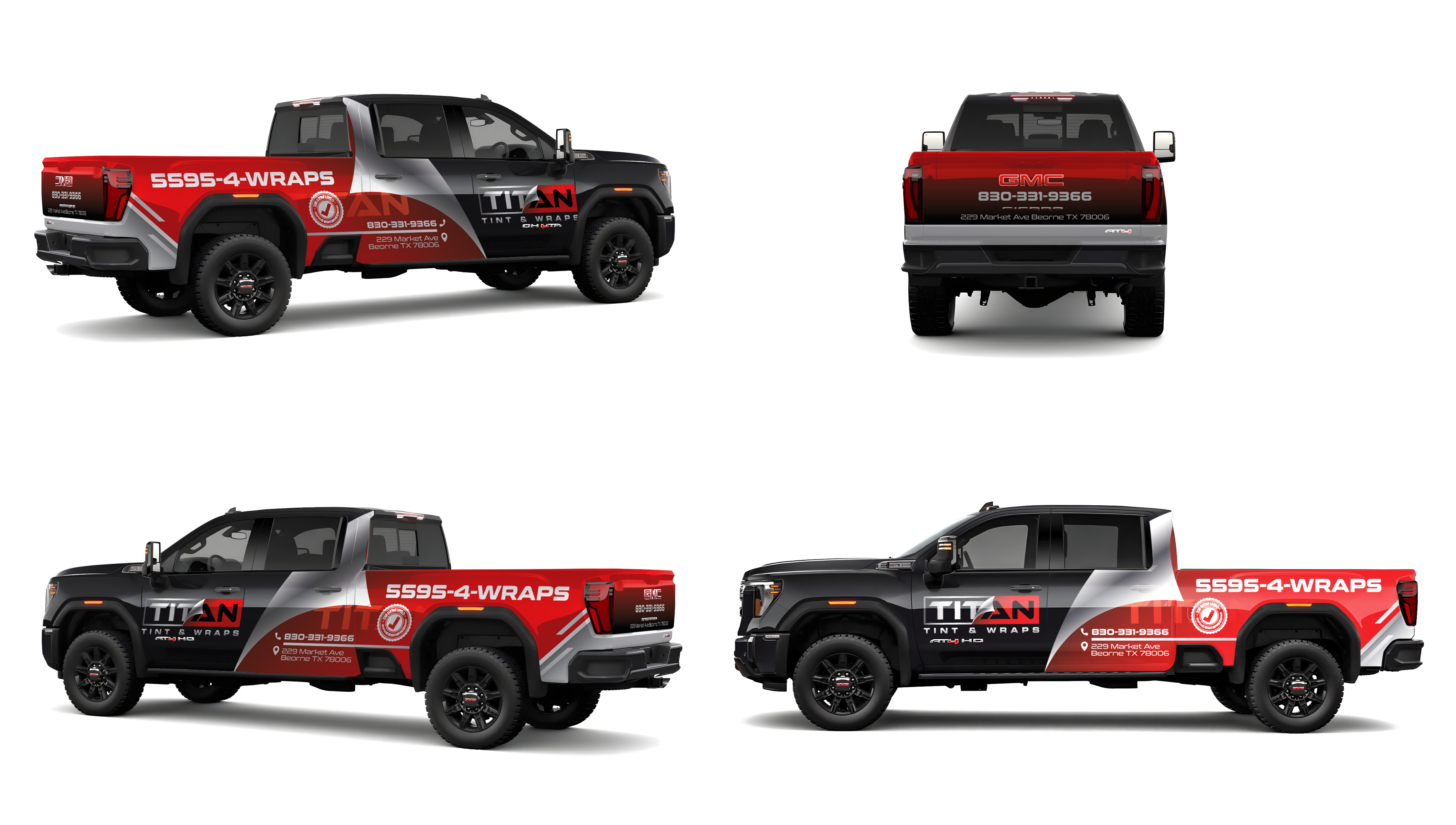 Diseño de Rotulación de Vehículo por Impressive Sol para Titan Tint and Wraps Inc | Diseño #33190860