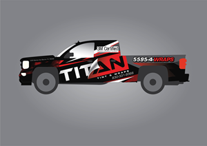 Diseño de Rotulación de Vehículo por GMWIRE para Titan Tint and Wraps Inc | Diseño: #33199435