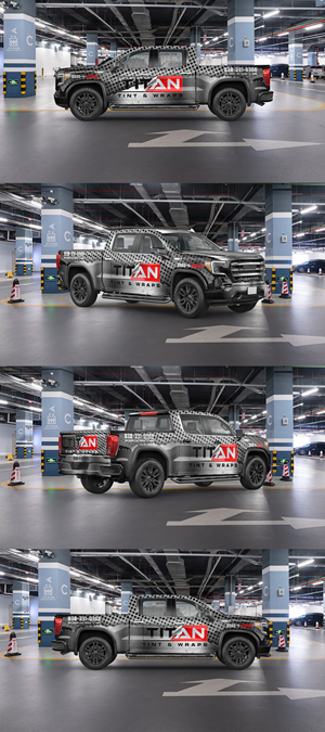 Diseño de Rotulación de Vehículo por Ken_Zie para Titan Tint and Wraps Inc | Diseño #33189374