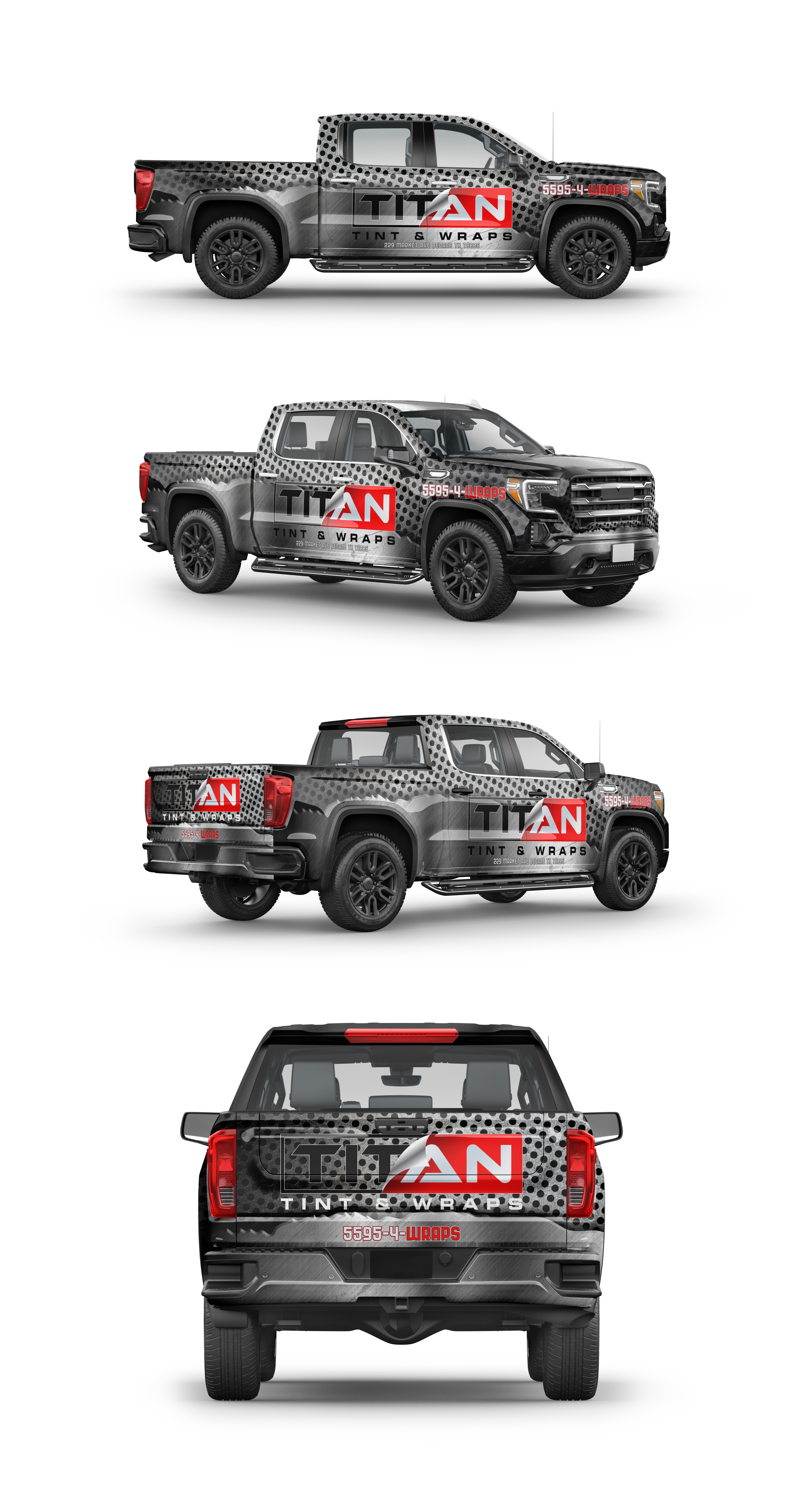 Car Wrap Design by Ken_Zie for Titan Tint and Wraps Inc | Design #33209961