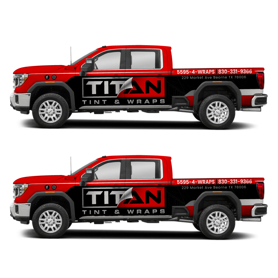Car Wrap Design by Yoga Tri for Titan Tint and Wraps Inc | Design #33188595